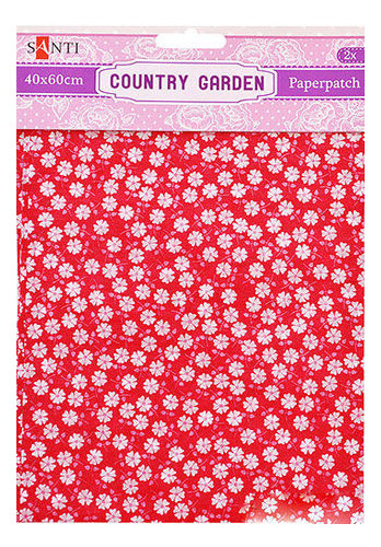 Папір для декупажу Santi Country garden 2 листи 40x60 см (952507) фото №1