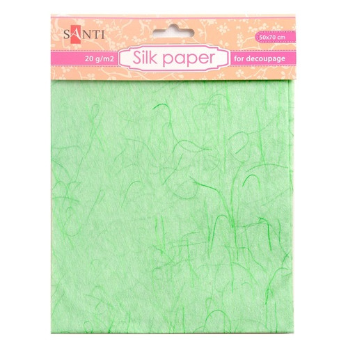 Папір рисовий Santi Зелений 50x70 см (952722) фото №1