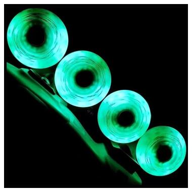 Колесо для роликів, що світяться Flying Eagle Lazer Sliders зелені 76 мм (7015711) фото №1