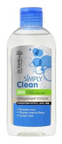 Очищающий лосьон Dr. Sante Simply Clean, 200 мл 939266 фото №1