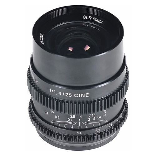 Объектив SLR Magic Cine 25mm f1.4 FE for Sony E фото №3