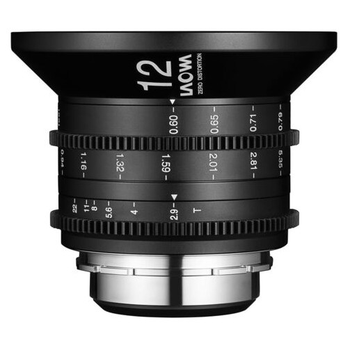 Об'єктив Laowa 12mm t/2.9 Zero-D Cine Canon RF фото №2