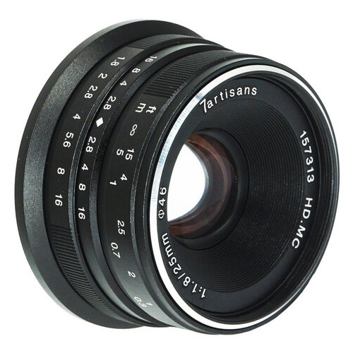 Об'єктив 7Artisans 25mm f1.8 Canon(EOS-M Mount) фото №4