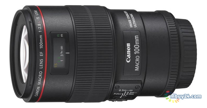 Об'єктив Canon EF 100mm f/2.8 IS USM Macro фото №2
