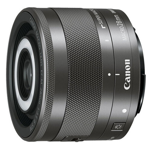 Об'єктив Canon EF-M 28mm F3.5 Macro IS STM вбудований світлодіод фото №2