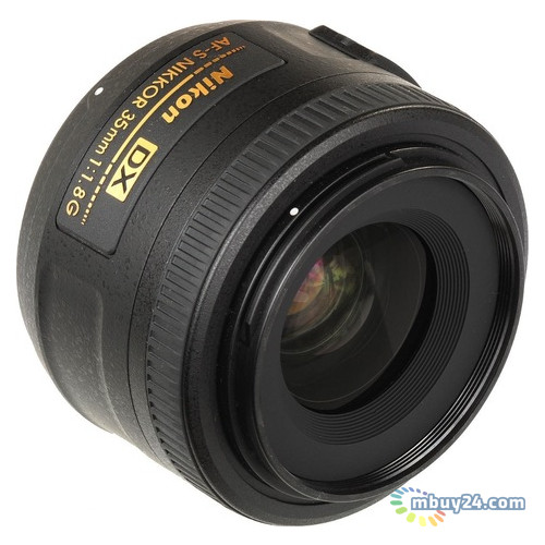 Об'єктив Nikon 35mm f / 1.8G AF-S DX офіційна гарантія фото №4