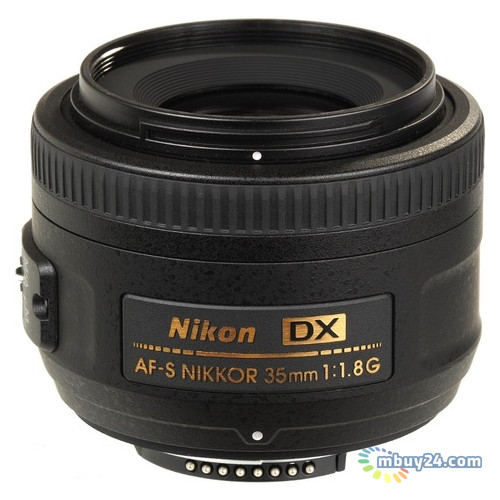 Об'єктив Nikon 35mm f / 1.8G AF-S DX офіційна гарантія фото №2