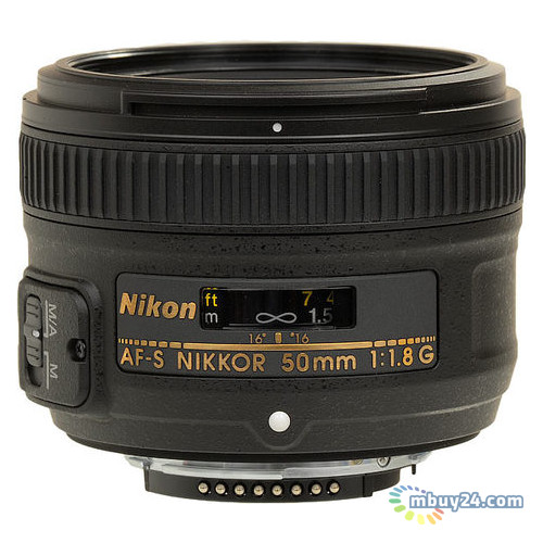Об'єктив Nikon AF-S 50 мм f / 1,8 G фото №1