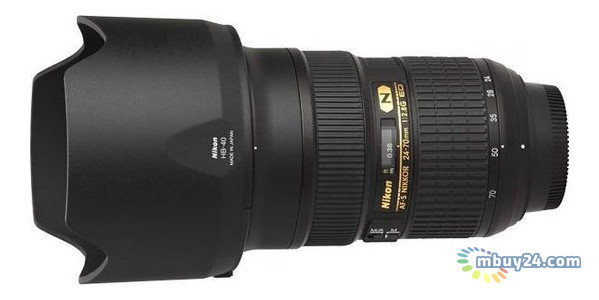 Об'єктив Nikon 24-70mm f/2.8E ED VR AF-S (JAA824DA) фото №2