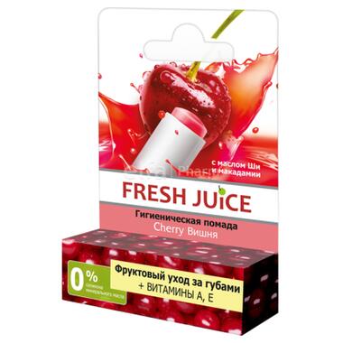 Бальзам для губ Fresh Juice Вишня з олією ши 3.6 г (8588006038927) фото №1