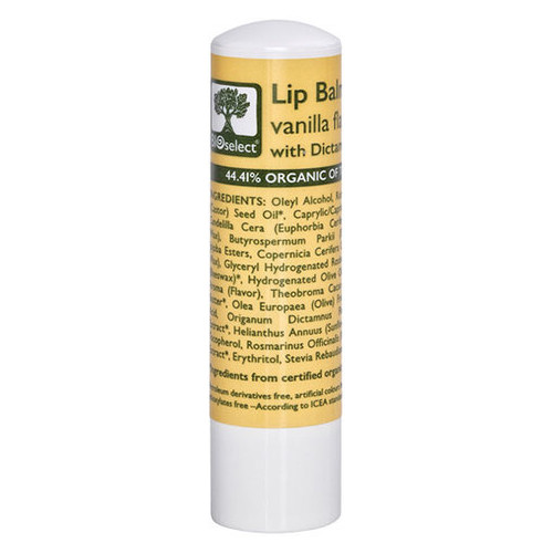Бальзам для губ Bioselect с ароматом ванили 5 г (5200306431620) фото №1