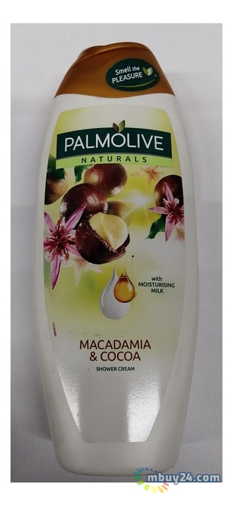 Гель для душа Palmolive Naturals Macadamia & Cocoa, 500 мл (Нидерланды)  фото №1
