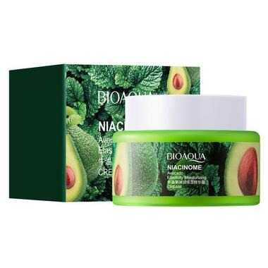 Зволожуючий крем для обличчя BIOAQUA Niocinome Avicado з екстрактом авокадо 50 мл фото №1