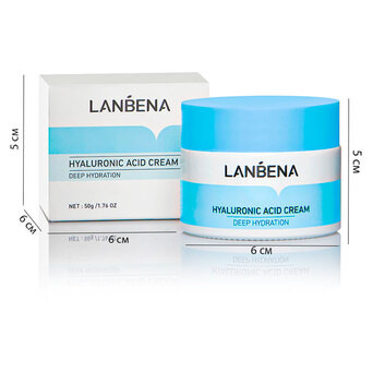 Крем для обличчя LANBENA Cream 50 г Hyaluronic Acid регенірація та відновлення шкіри фото №2