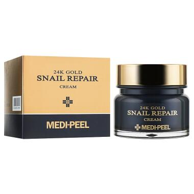 Крем для обличчя Medi-Peel 24K Gold Snail Repair Cream 50 мл (8809409345758) фото №2