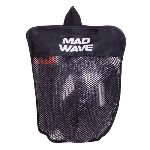 Маска для снорклінгу Mad Wave з диханням через ніс M061907 S/M Чорний (60444104) фото №7