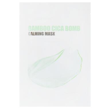 Маска для обличчя Medi-Peel Bamboo Cica Bomb Calming Mask 25 мл 10 шт. (8809409345369) фото №1