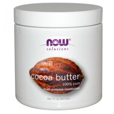 Олія Какао Now Foods (Cocoa Butter) 207 мл (NOW-07680) фото №2