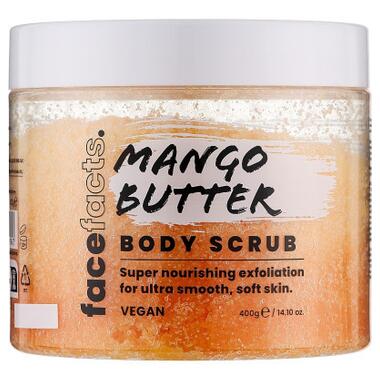 Скраб для тіла Face Facts Body Scrub Mango Butter Мангове масло 400 г (5031413929843) фото №1