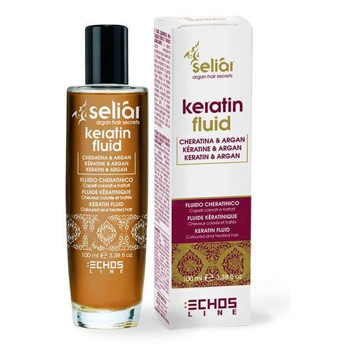 Масло для волос Echosline Seliar Keratin с кератином и арганой, 100 мл фото №1