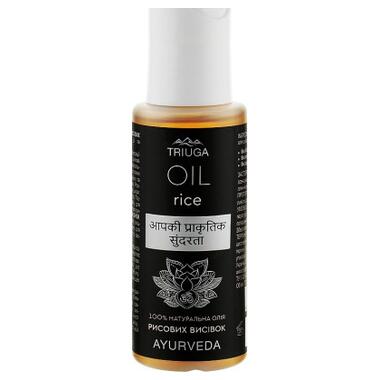 Олія для волосся Triuga Ayurveda Rice Oil Рисові висівки 75 мл (4820164641132) фото №1