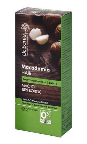 Масло для волос Dr.Sante Macadamia Hair восстановление и защита, 50 мл 932946 фото №1