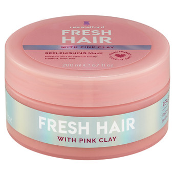 Маска для волосся Lee Stafford Fresh Hair Replenishing Mask з рожевою глиною 250 мл (5060282702844) фото №1