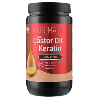 Маска для волосся Bio Naturell Castor Oil & Keratin 946 мл (8588006041408) фото №1