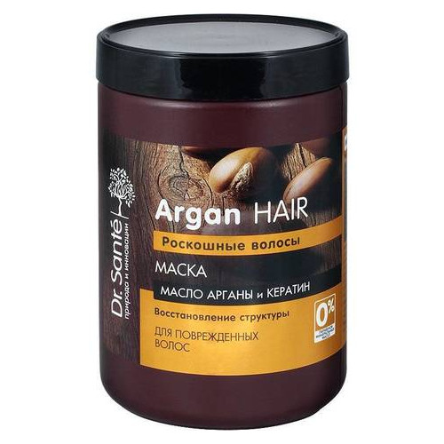 Маска для волос Dr.Sante Argan Hair против выпадения волос, 1 л 933103 фото №1