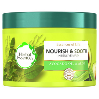 Маска для волосся Herbal Essences Поживна з маслом авокадо та алое 450 мл (8006540178416) фото №1