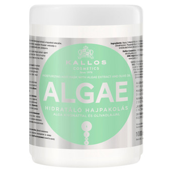 Маска для волосся Kallos Cosmetics Algae з екстрактом водоростей та оливкової олії 1000 мл (5998889511098) фото №1