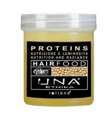 Маска для питания волос Rolland UNA Hair Food Протеины 1000 мл фото №1
