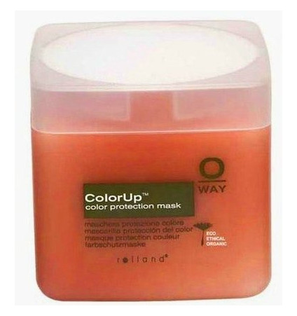 Маска для окрашенных волос Rolland O.Way Colorup 500 мл (стекло) фото №1