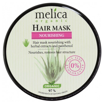 Маска для волосся Melica Organic живильна з рослинними екстрактами 350 мл (4770416003754) фото №1