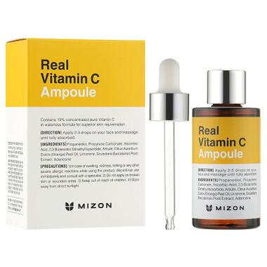 Сироватка для обличчя Mizon Real Vitamin C Ampoule 30 мл (8809663751449) фото №2