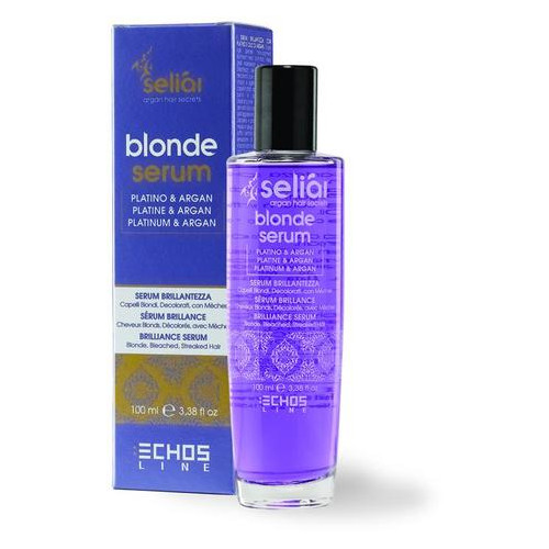 Сыворотка Echosline Seliar Blond для осветленных волос с платиной и арганом 100 мл фото №1