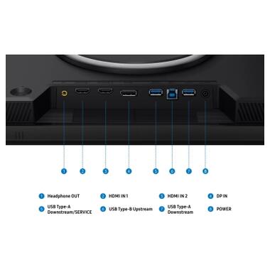 Монитор Samsung LS27HG800EFXUA фото №12