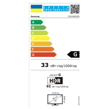 Монитор Samsung LS32HG802ESXUA фото №11