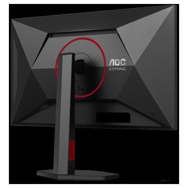 Монiтор TFT AOC 27 U27G4R IPS 4K 160Hz 400nit 2*HDMI DP Pivot USB Black/Red фото №8