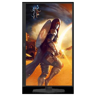 Монiтор TFT AOC 27 U27G4R IPS 4K 160Hz 400nit 2*HDMI DP Pivot USB Black/Red фото №10