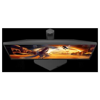 Монiтор TFT AOC 27 U27G4R IPS 4K 160Hz 400nit 2*HDMI DP Pivot USB Black/Red фото №5