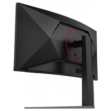 Монiтор TFT AOC 34 CU34G4 21:9 VA Curved WQHD 180Hz 2*HDMI DP HAS Black/Red фото №11