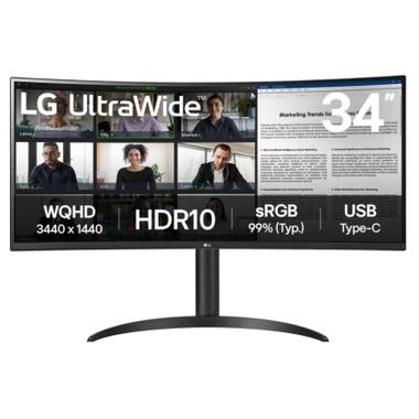 Монитор LG 34WR55QK-B фото №1