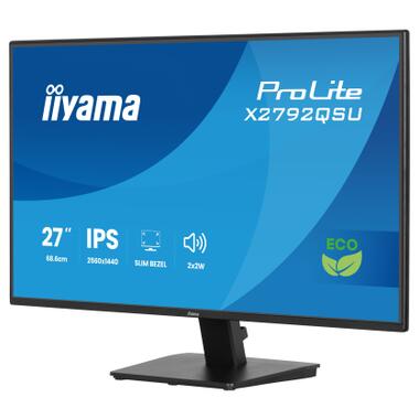 Монитор iiyama X2792QSU-B1 фото №3