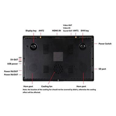 Монитор FPV Hawkeye Captain 10.2 DVR 5.8GHz 48CH (HP0054.0027-DVR) фото №2