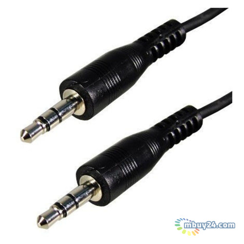 Аудіо-кабель ATcom mini-jack 3.5 мм (M) to 2 mini-jack 3.5 мм (F) 0,1 м пакет (двійник) фото №1