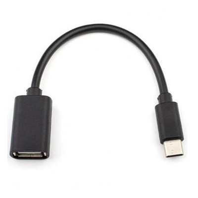 Дата-кабель ATcom OTG USB 2.0 AF to Type-C 0.1 м (14716) фото №1