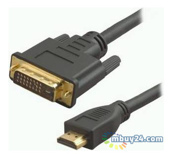 Кабель Atcom DVI-HDMI 3м 2 ferite (3810) фото №1