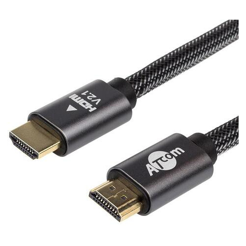 Кабель Atcom Premium HDMI-HDMI ver 2.1 15 м Black (AT23715) фото №1