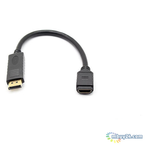Перехідник Atcom DisplayPort (male)-HDMI (female) кабель 10 см ( 16852) фото №1
